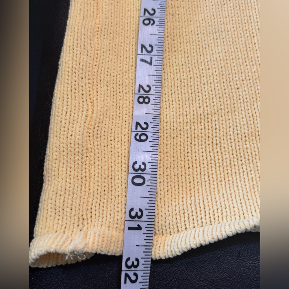 Zara Mustard Sleeveless Mini Dress - Picture 11 of 11